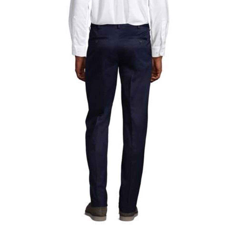 Men's Comfort Waist No Iron Twill Dress Pants 426847 - Picture 3 of 6